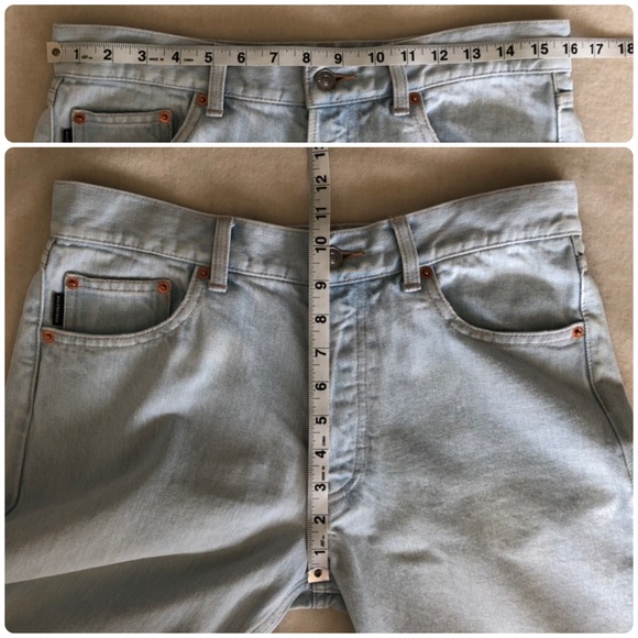 NWT Balenciaga Straight Leg Jeans - Picture 7 of 8